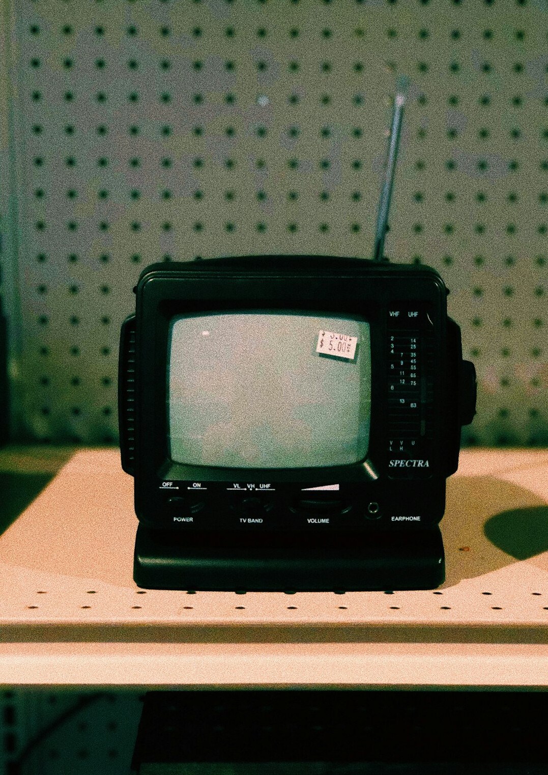 old television set